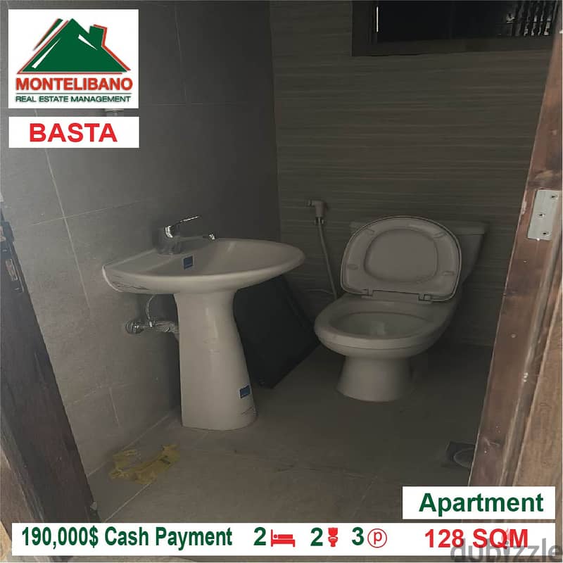 190,000$ Cash Payment!! Apartment for sale in Basta!! 3