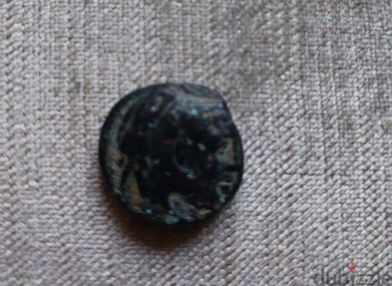 Ancient Ptolomaic Bronze Coin Ptolemy I Soter Eygpt  Eagle year 305 BC 1