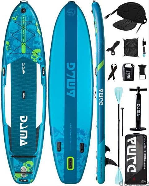 DAMA Navigation Pro SUP and Kayak for fishing extra wide paddle board 4