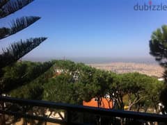 120 Sqm| Semi furnished Roof for rent in Ain Saadeh |Beirut & sea view