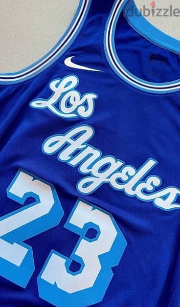 lebron james Los Angeles lakers blue edition nike jersey 2