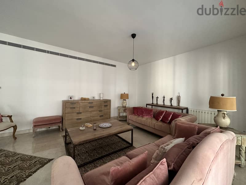 Achrafieh 270sqm Furnished | Carré D'or | Large Balcony 1