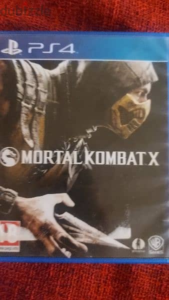 ps4 cd mortal combat X 1