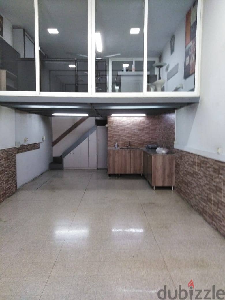 Mazraat Yashouh | 75m2 Shop With an Upper Private Office | Furnished 6