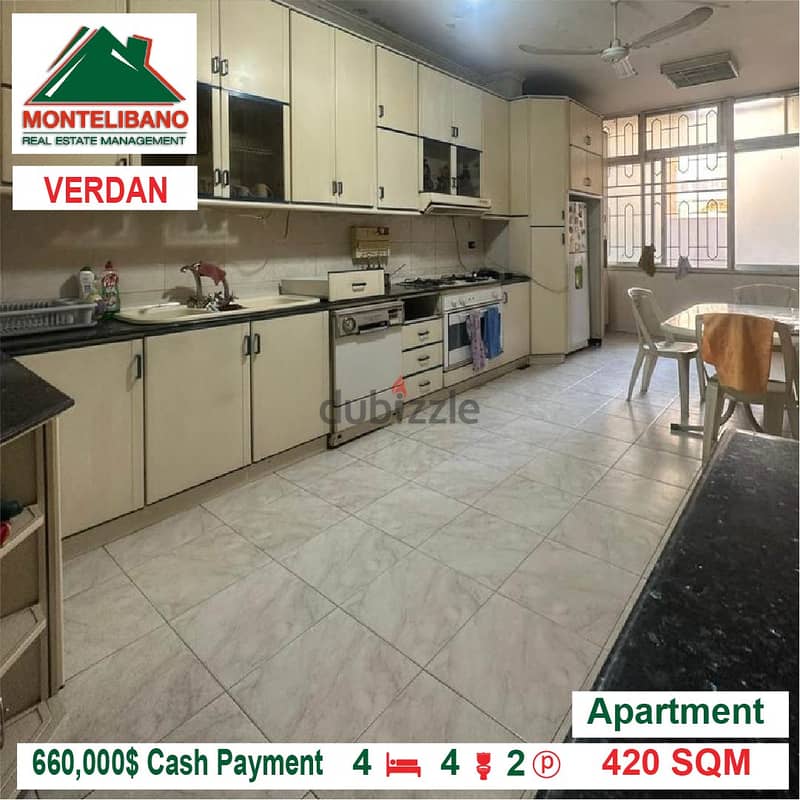 660,000$ Cash Payment!! Apartment for sale in Verdan!! 3