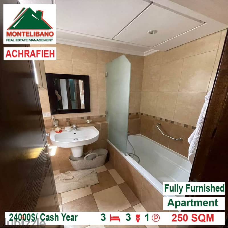 24000$/Cash Year!! Apartment for rent in Achrafieh!! 5