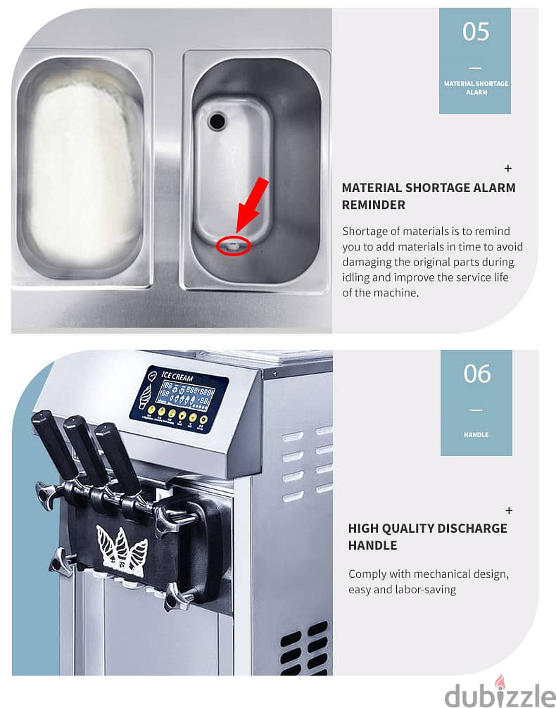 ICE CREAM MACHINE HIGH QUALITY VEVOR 4