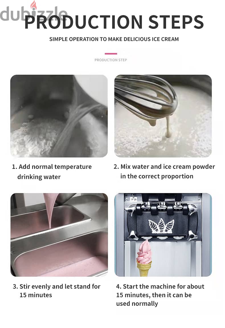 ICE CREAM MACHINE HIGH QUALITY VEVOR 5