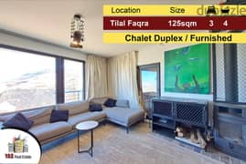 Tilal Faqra 125m2 | Chalet | Duplex | High End | Furnished | DA 0
