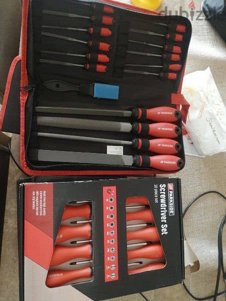 Screwdriver magnetic Set 10 pieces + 17 Industrial coolants all sizes 0