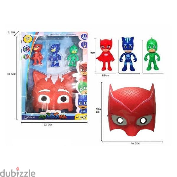 PJ Mask Action Figure With Face Mask 1