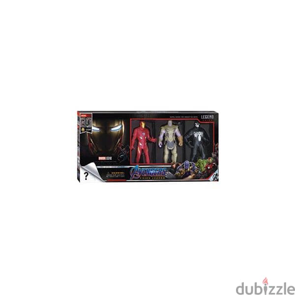 Avengers Action Figures Set with Face 3