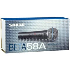 microphone shure beta 58A,copy grade a, new not used 0