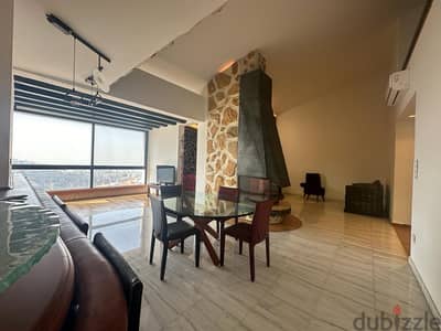 Duplex for sale in Mansourieh دوبلكس للبيع مع إطلالة جميلة