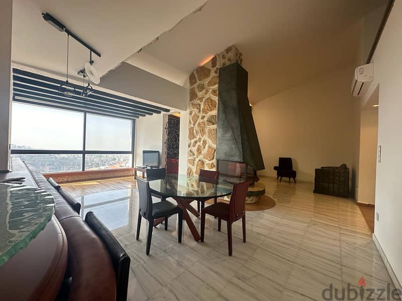 Duplex for sale in Mansourieh دوبلكس للبيع مع إطلالة جميلة 0