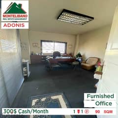 300$ Cash/Month|!! Office for rent in Adonis!!