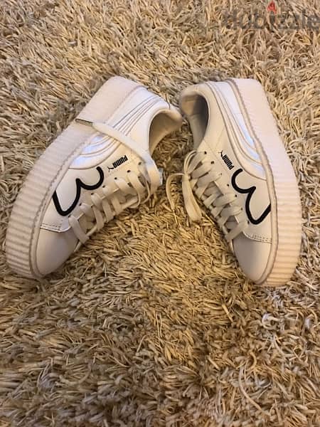 ORIGINAL puma white shoes 0