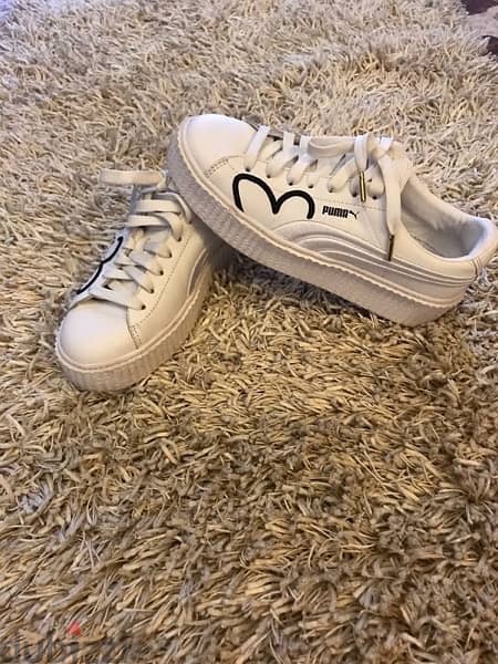 ORIGINAL puma white shoes 2