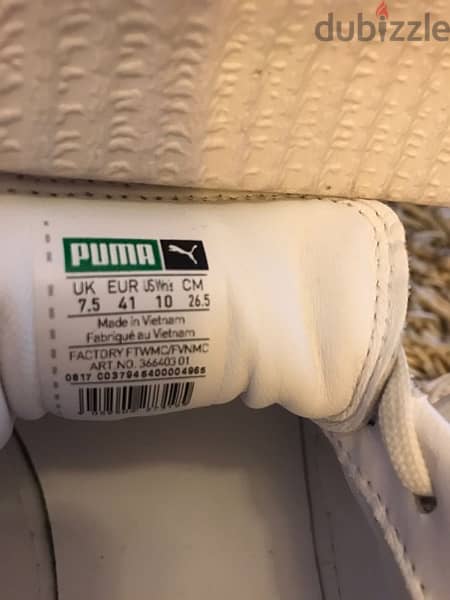 ORIGINAL puma white shoes 3