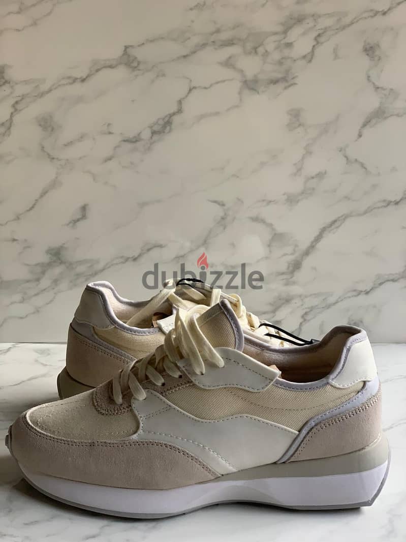 ZARA  - Men's Sports Casual Shoes - Off-White 41 4