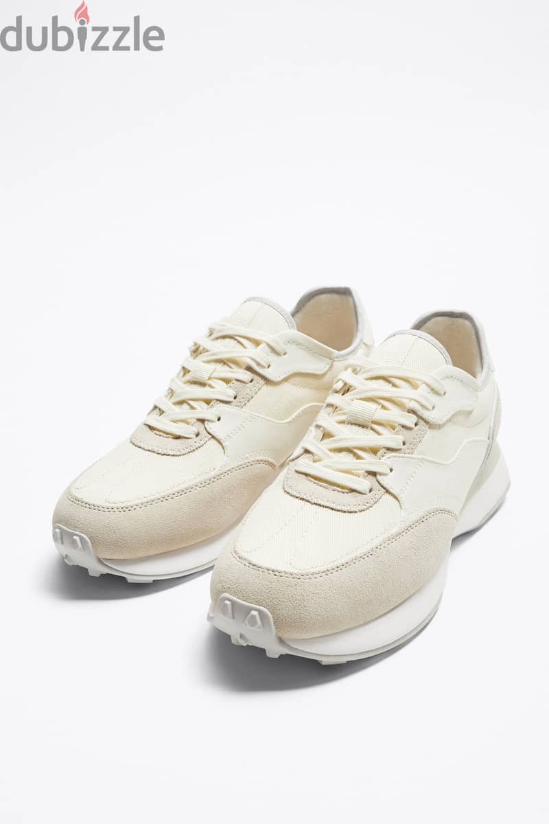 ZARA  - Men's Sports Casual Shoes - Off-White 41 5