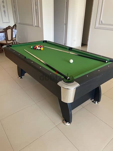 Pool table mdf wood billiard 1