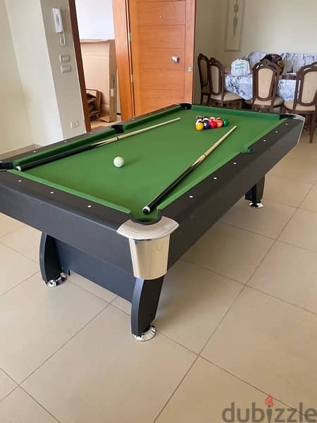 Pool table mdf wood billiard 2