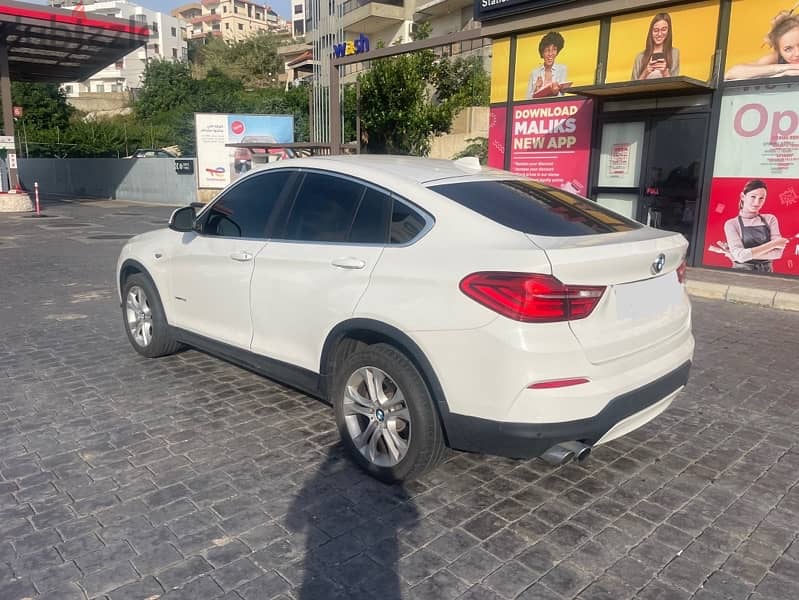 bmw x4 2016 white/basket no accident not registered 3