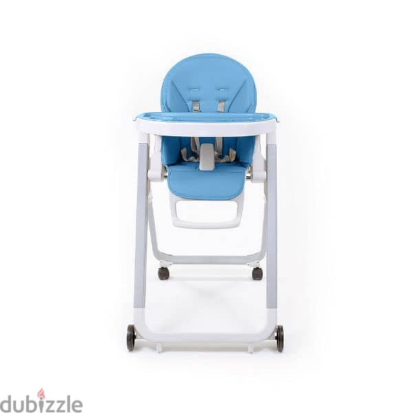 Portable Folding High Chair For Babies And Toddlers - Tiffany Blue 2