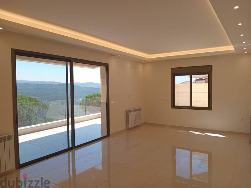 Mountain View Apartment For Sale In Baabdat 0