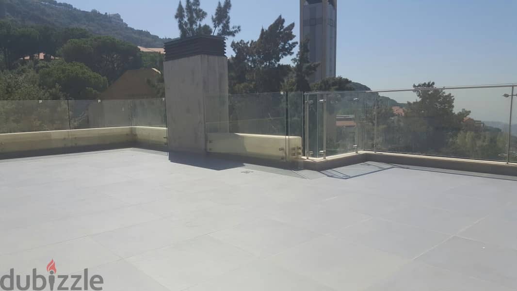 Sea And Beirut View Rooftop For Rent In Beit Mery 4