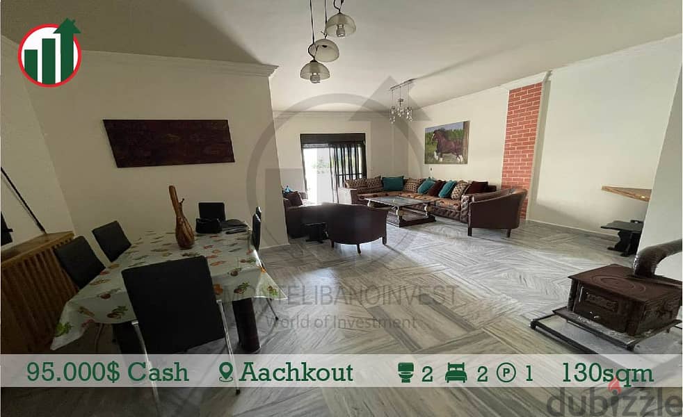 Catchy Apartment with Terraces for sale in Aachqout! 2