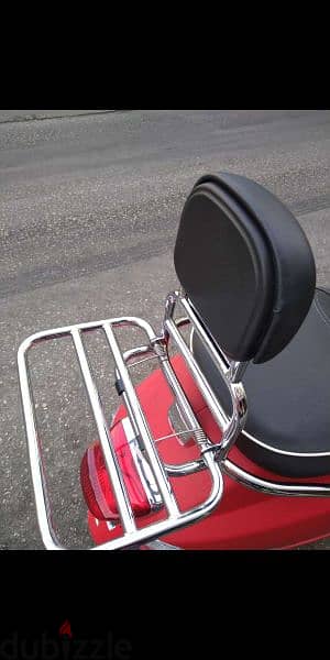 folding rear rack for vespa vxl/sxl 1