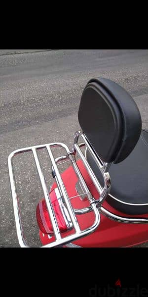 folding rear rack for vespa vxl/sxl 2