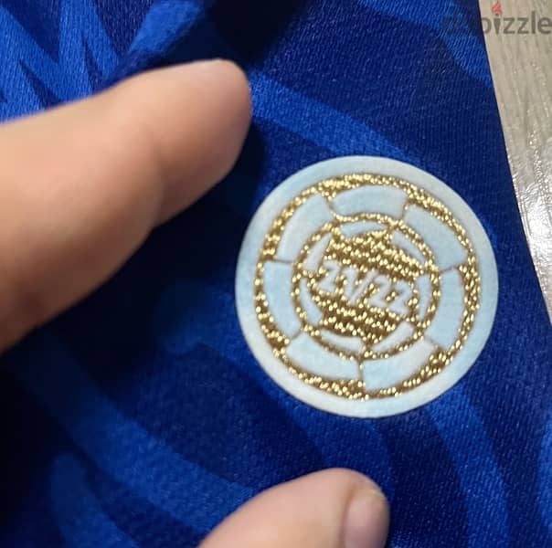 Real Madrid 2022 away benzema full badges adidas kit 2