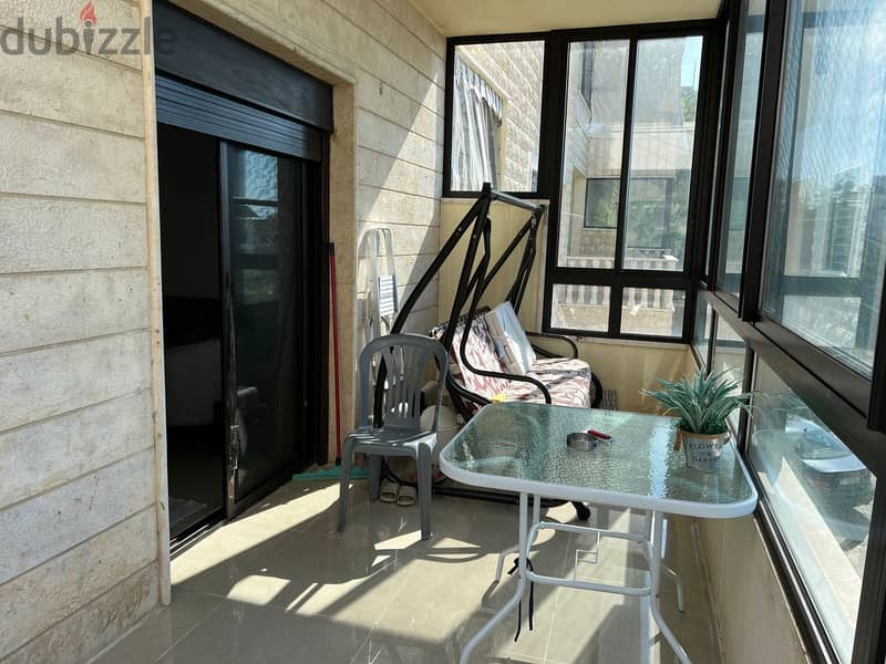 Decorated 150 m2 apartment+40m2 terrace+ view for sale in Nahr Ibrahim 4