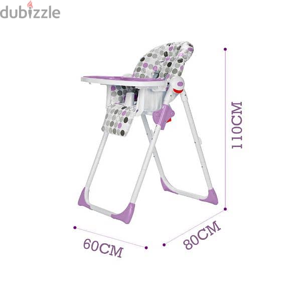 Folding High Chair For Babies And Toddlers 1
