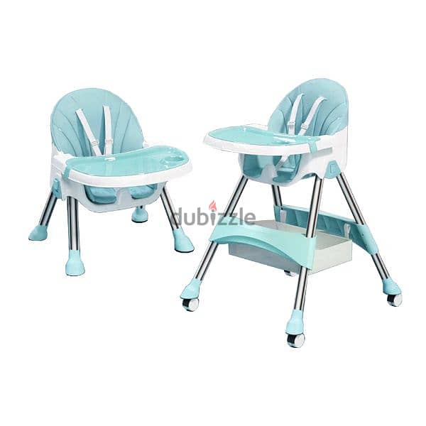 Portable Folding Convertible High Chair For Babies And Toddlers 3