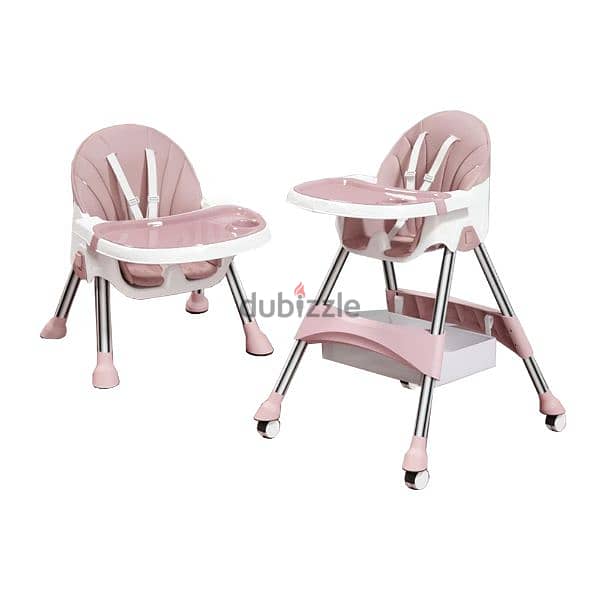 Portable Folding Convertible High Chair For Babies And Toddlers 5