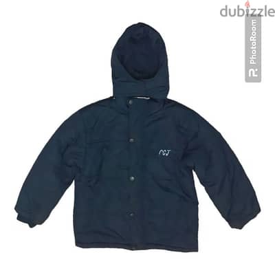 Navy Puffer Jacket