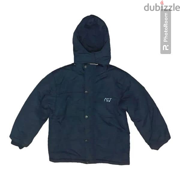 Navy Puffer Jacket 0