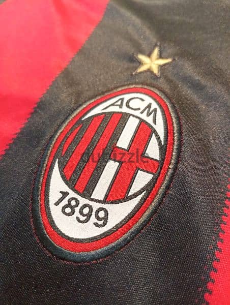 AC Milan Robinho Retro Football Shirt 3