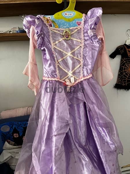 princess rapunzel dress coustume 0