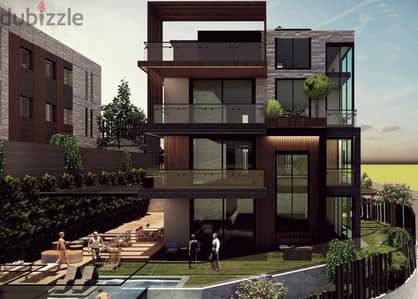 Mountain View Duplex Apartment For Sale In Baabdat