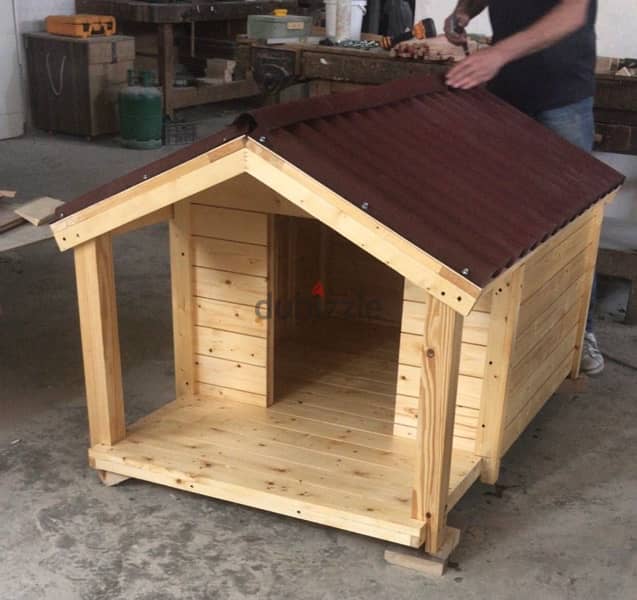 wooden dog houses 9