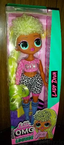 LADY DIVA LOL LOUNGE OMG YEAR 2022 BOXED NEW GIFT wonderful DOLL=36$