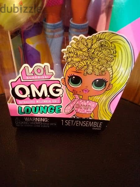 LADY DIVA LOL LOUNGE OMG YEAR 2022 BOXED NEW GIFT wonderful DOLL=33$ 3