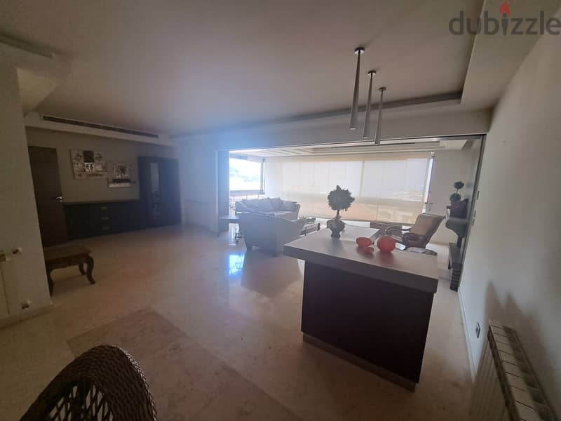 Mtayleb semi furnished  Duplex for rent / Panoramic view / 350Sqm incl 3