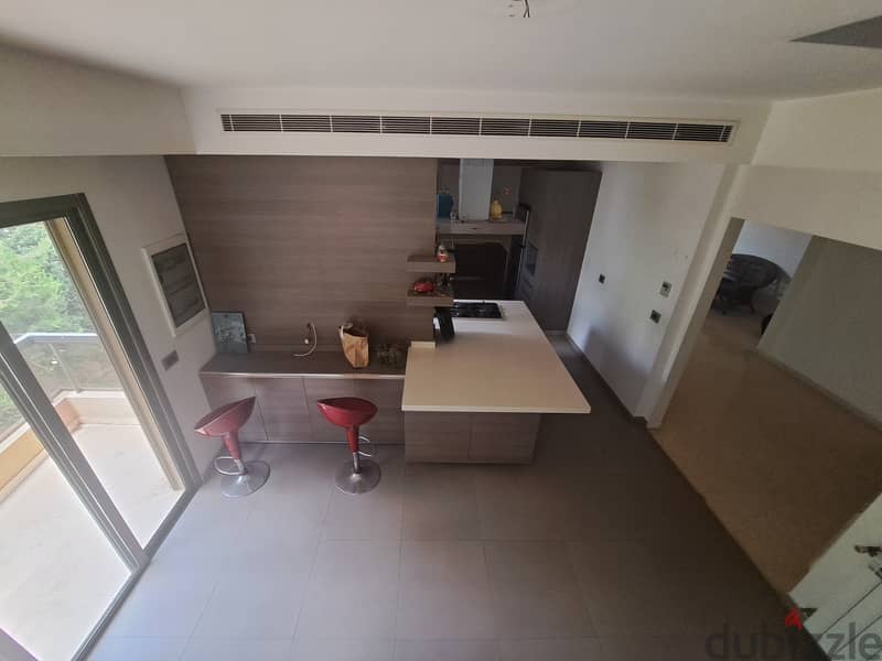 Mtayleb semi furnished  Duplex for rent / Panoramic view / 350Sqm incl 7