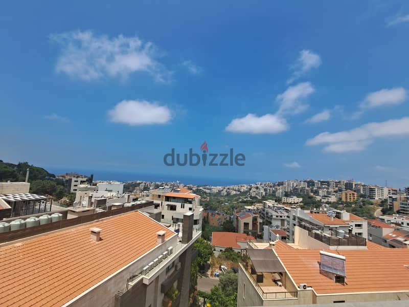 Mtayleb semi furnished  Duplex for rent / Panoramic view / 350Sqm incl 10